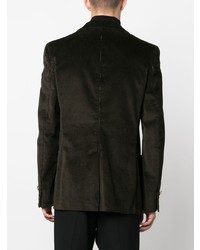 Мужской темно-зеленый вельветовый пиджак от Roberto Cavalli