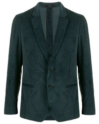 Мужской темно-зеленый вельветовый пиджак от Paul Smith