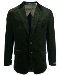 Мужской темно-зеленый вельветовый пиджак от Polo Ralph Lauren