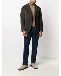 Мужской темно-зеленый вельветовый пиджак от Boglioli