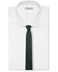 Мужской темно-зеленый вязаный галстук от Paul Smith