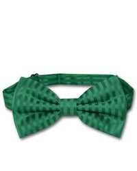 Темно-зеленый галстук-бабочка
