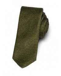 Мужской темно-зеленый галстук от Stefano Danotelli
