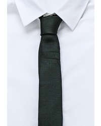 Мужской темно-зеленый галстук от Topman