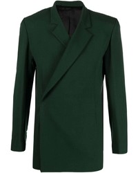 Мужской темно-зеленый двубортный пиджак от EGONlab