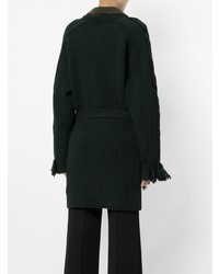 Женский темно-зеленый кардиган от Maison Margiela