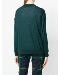 Женский темно-зеленый кардиган от Roberto Collina