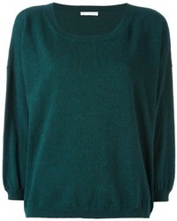 Женский темно-зеленый кашемировый свитер от Societe Anonyme