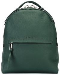 Женский темно-зеленый кожаный рюкзак от Orciani