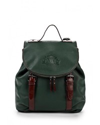 Женский темно-зеленый кожаный рюкзак от Vera Victoria Vito