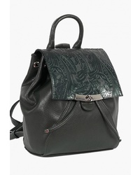Женский темно-зеленый кожаный рюкзак от Vita