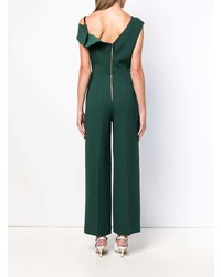 Темно-зеленый комбинезон от Roland Mouret