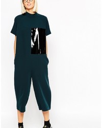 Темно-зеленый комбинезон от Asos