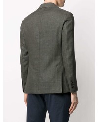 Мужской темно-зеленый льняной пиджак от Eleventy