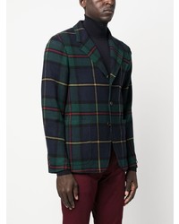 Мужской темно-зеленый пиджак в клетку от Polo Ralph Lauren