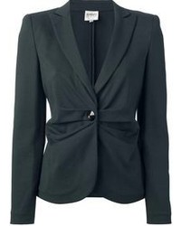 Женский темно-зеленый пиджак от Armani Collezioni