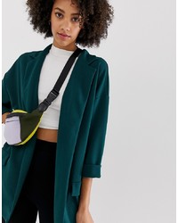 Женский темно-зеленый пиджак от ASOS DESIGN