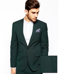 Мужской темно-зеленый пиджак от Asos