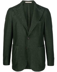 Мужской темно-зеленый пиджак от Bagnoli Sartoria Napoli
