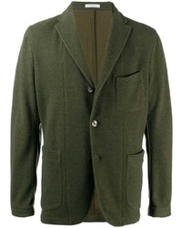 Мужской темно-зеленый пиджак от Boglioli