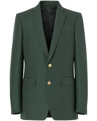 Мужской темно-зеленый пиджак от Burberry
