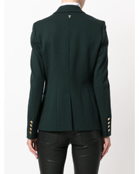 Женский темно-зеленый пиджак от Dondup