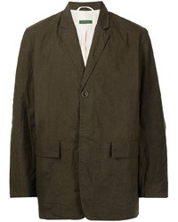 Мужской темно-зеленый пиджак от Casey Casey