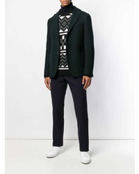 Мужской темно-зеленый пиджак от The Gigi