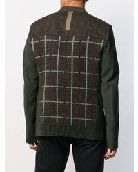 Мужской темно-зеленый пиджак от Junya Watanabe MAN