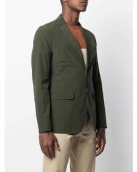Мужской темно-зеленый пиджак от Aspesi