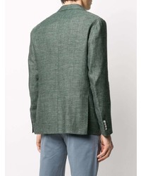 Мужской темно-зеленый пиджак от Barba