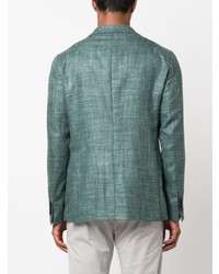 Мужской темно-зеленый пиджак от Tagliatore