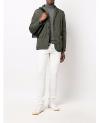 Мужской темно-зеленый пиджак от Aspesi