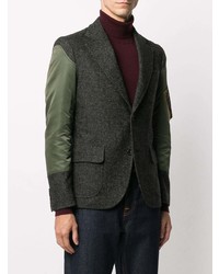 Мужской темно-зеленый пиджак от Junya Watanabe