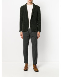 Мужской темно-зеленый пиджак от Lardini