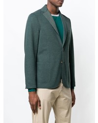 Мужской темно-зеленый пиджак от Eleventy