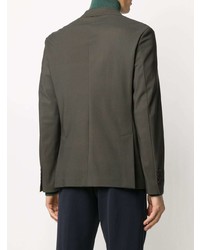 Мужской темно-зеленый пиджак от Traiano Milano