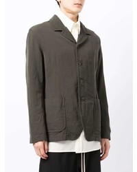 Мужской темно-зеленый пиджак от Casey Casey