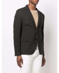 Мужской темно-зеленый пиджак от Hugo