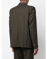Мужской темно-зеленый пиджак от Vetements
