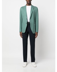 Мужской темно-зеленый пиджак от Tagliatore