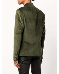 Мужской темно-зеленый пиджак от Amiri