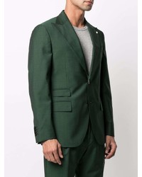 Мужской темно-зеленый пиджак от Luigi Bianchi Mantova