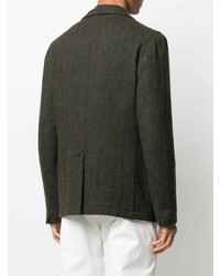 Мужской темно-зеленый пиджак от Officine Generale