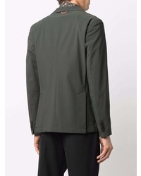 Мужской темно-зеленый пиджак от Manuel Ritz