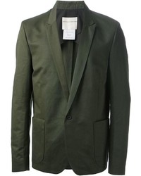 Мужской темно-зеленый пиджак от Stephan Schneider
