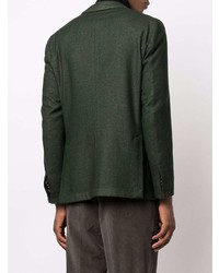 Мужской темно-зеленый пиджак от Bagnoli Sartoria Napoli