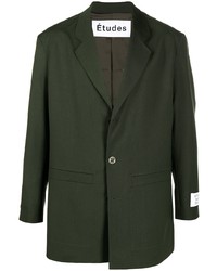 Мужской темно-зеленый пиджак от Études