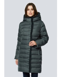 Женский темно-зеленый пуховик от Alyaska