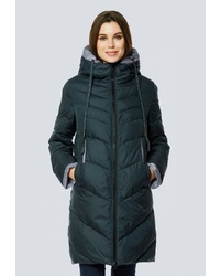 Женский темно-зеленый пуховик от Alyaska